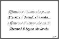 L’Effimero e L’Eterno – Testo L’Effimero e L’Eterno – Testo